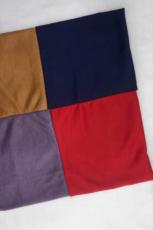 4-in-1 Hijab Cap – Lavender, Red