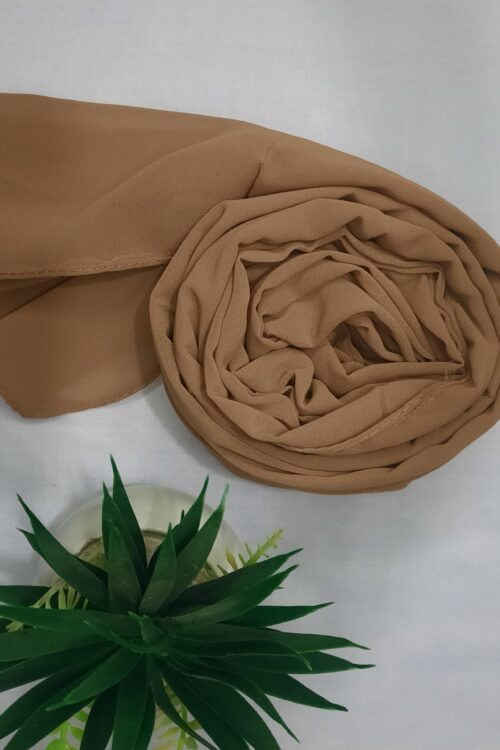Premium Georgette Hijab – Ginger
